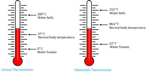 Reading A Thermometer In Celsius