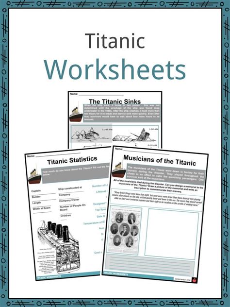 Free Titanic Facts And Information And A Collection Of Titanic