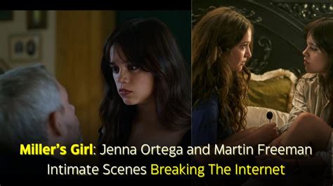 Jenna Ortega And Martin Freeman Intimate Scenes Of The New Movie Millers Girl Breaking The