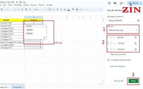 C Ch T O Drop List Trong Excel C C D Cho D N V N Ph Ng