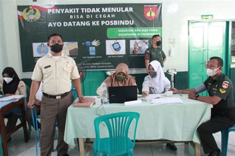 Lentera Pantura Prajurit Serta PNS Kodim Pati Mengikuti Pemeriksaan