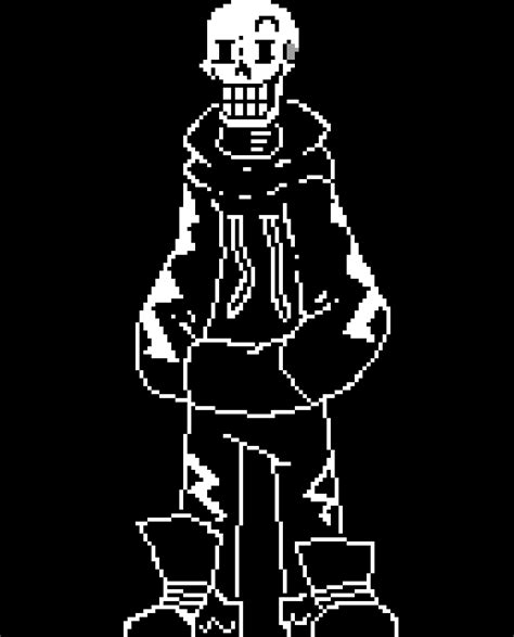 Pixilart Sparkswap Papyrus By Eggy Flare