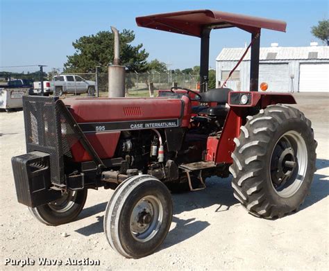 1991 Case IH 595 tractor in Glen Elder, KS | Item LB9866 sold | Purple Wave