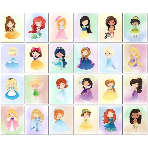 Disney Princess Art Prints