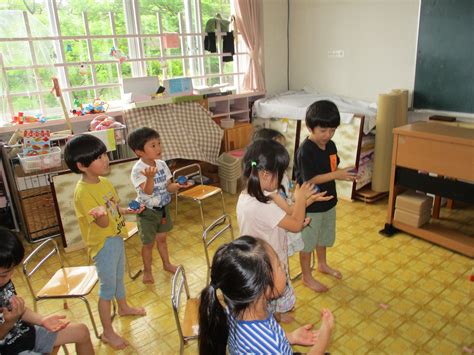 こばとこども園のブログ あじさい組 7月