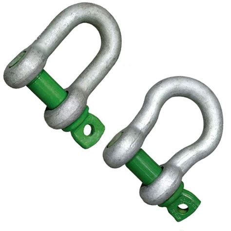 Green Pin Shackles Certified Galvanised Shackles Jimmy Green Marine