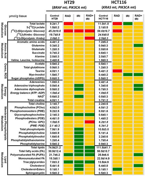 Metabolic Heat Maps Based On Quantitative Nmr Spectroscopic Data Sets