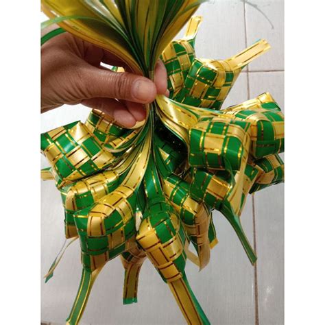 Jual Ketupat Lebaran Pita Jepang Ketupat Hiasan Hampers Lebaran Pita