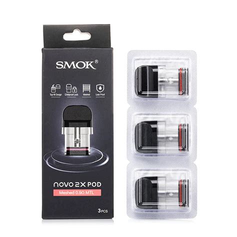 Smok Novo 2x Replacement Pods Replacement Pods Uk