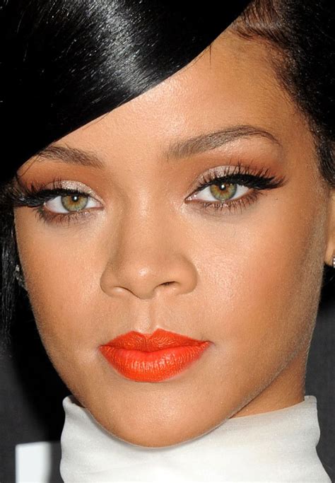 Close-up of Rihanna at the 2014 amfAR LA Inspiration Gala. | Celebrity ...