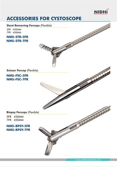 Cystoscope Parts