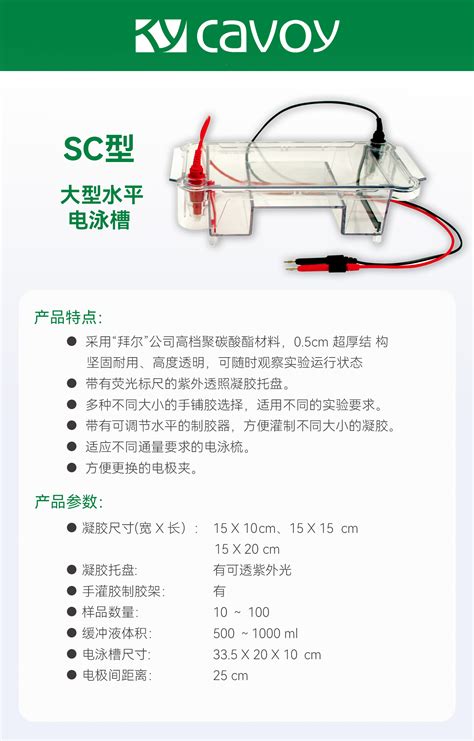 Sc型 浸没式水平电泳槽 北京凯元信瑞仪器有限公司