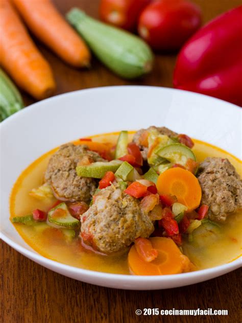 Caldo De Albondigas Receta