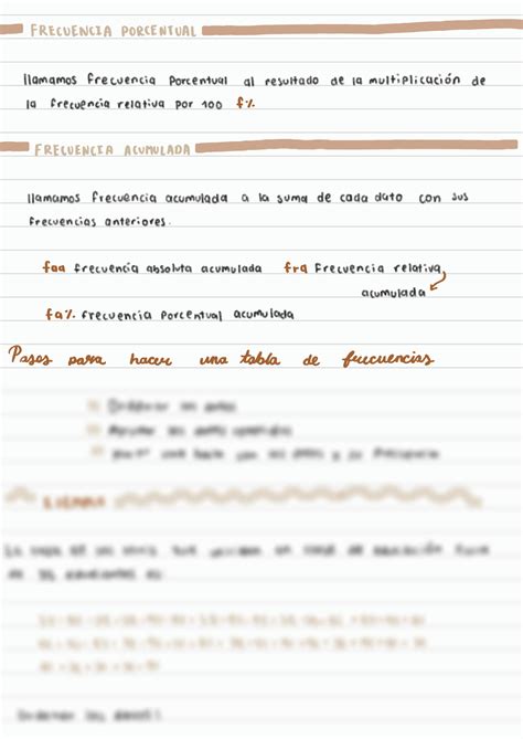 SOLUTION Estad Stica Descriptiva Tablas Y Frecuencias Studypool