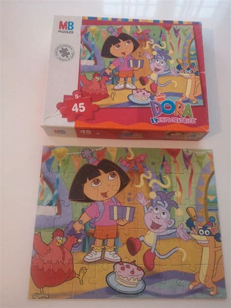 Puzzle Pi Ces Dora L Exploratrice Mb Beebs