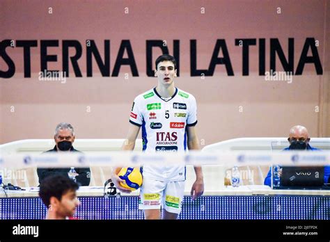 Palasport Latina Italy March 20 2022 Serve Alessandro Michieletto
