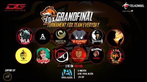 Live Grandfinal Oneday Tournament Fox Team Garena Free Fire