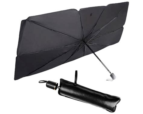 Cubre Sol Parasol Retr Ctil Tipo Sombrilla Para Parabrisas Para Auto O