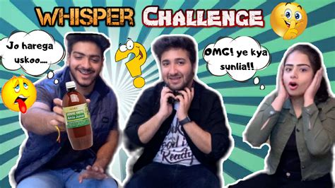 Funniest Whisper Challenge 4k The Desi Explorers Whisper Challenge