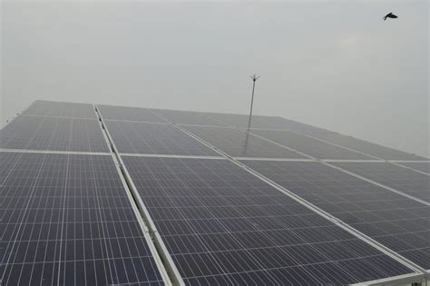 Mounting Structure Grid Tie Industrial Solar Roof Top System Capacity