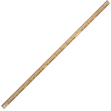 Westcott Wooden Metre Stick With Plain Ends Grand And Toy