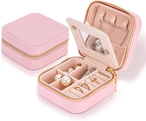 Amazon Fixwal Jewelry Travel Organizer Small Jewelry Boxes With