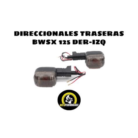 Direccional Trasera Bws X Der Izq Motoperformance Repuestos