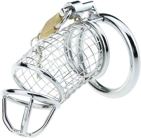 Amazon de Keuchheitsgüŕtel herren metall Chastity cage