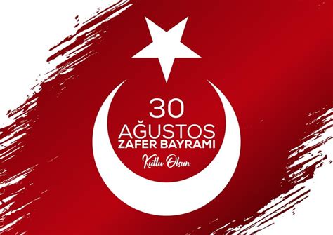 Premium Vector | 30 August Victory Day 30 agustos zafer bayrami kutlu ...