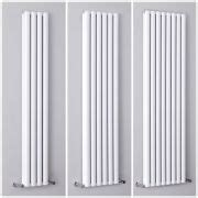 Milano Motus Aluminium Vertical Designer Radiator All Sizes And