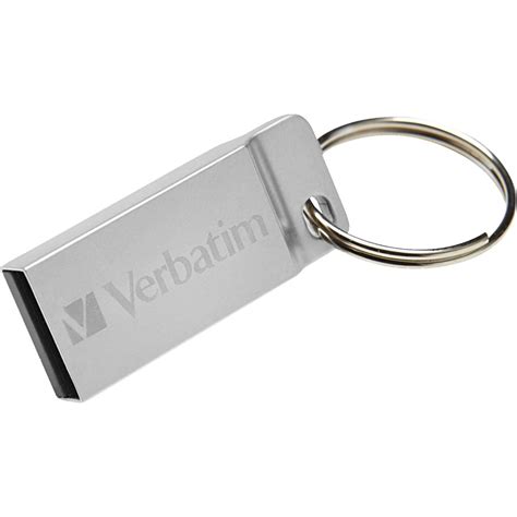 Verbatim 32GB Metal Executive USB Flash Drive Silver