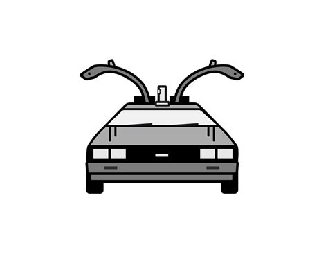 The Best Free Delorean Vector Images Download From 39 Free Vectors Of Delorean At Getdrawings