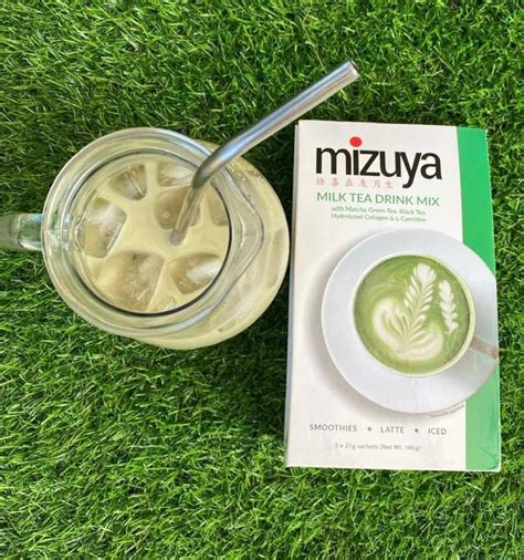 Matcha Milk Tea Drink With Collagen Food Drinks Beverages On Carousell