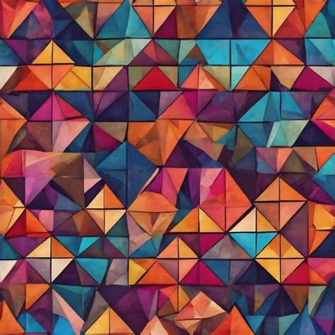 Premium Photo Seamless Abstract Patterns Background Of Rhombus And