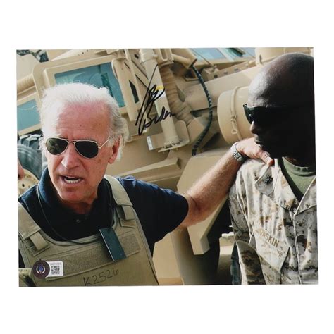 Joe Biden Signed X Photo Beckett Pristine Auction