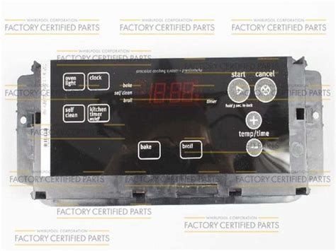 Whirlpool WPW10271767 CNTRL ELEC Home Depot Repair Parts