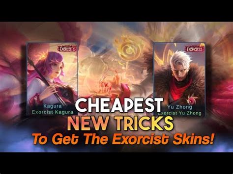 TRICKS TO GET EXORCIST KAGURA YU ZHONG SKINS IN CHEAPEST WAYS TIPS