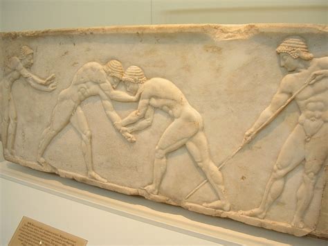 Greek Wrestling (Illustration) - World History Encyclopedia