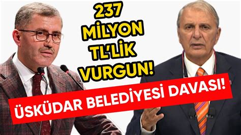 ÜSKÜDAR BELEDİYESİ NDEN TÜRKMEN E SUÇ DUYURUSU 237 MİLYON TL LİK