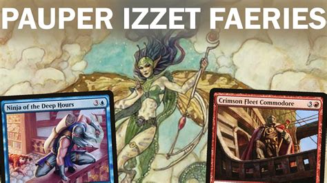 Ninjas And Pirates In The Sky Pauper Izzet Faeries Flash Flying