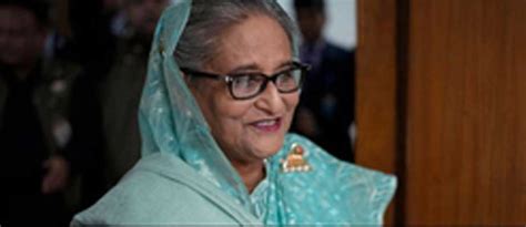 Ex B Desh PM Hasina Issues First Statement After Ouster Sarkaritel