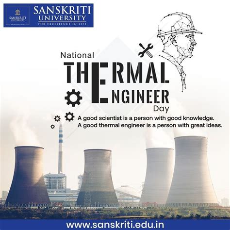 National Thermal Engineers Day Engineers Day Thermal Birthday