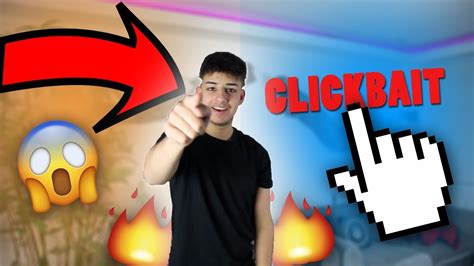 Clickbait Thumbnails How To Click Bait Tutorial Youtube