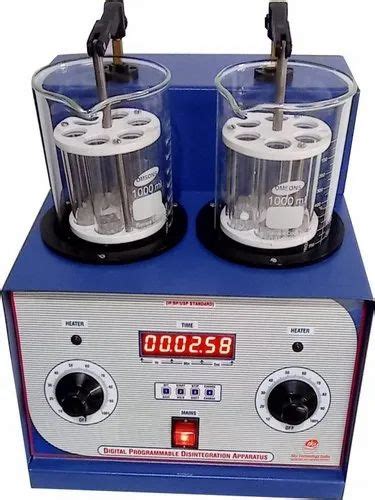 Test Apparatus Digital Programmable Disintegration Apparatus Dual