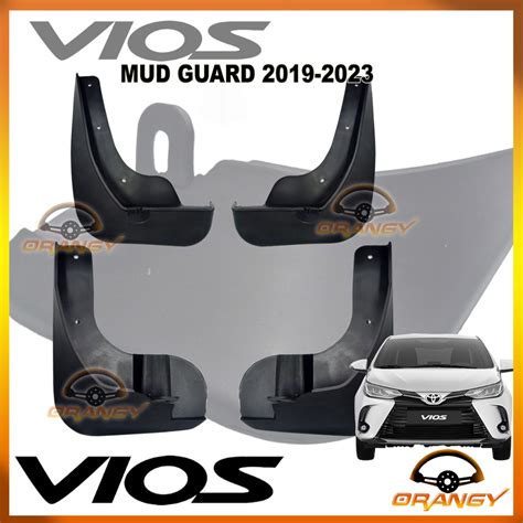 Toyota Vios To Oem Mudguard Wk W Pcs Screws Mud Flaps