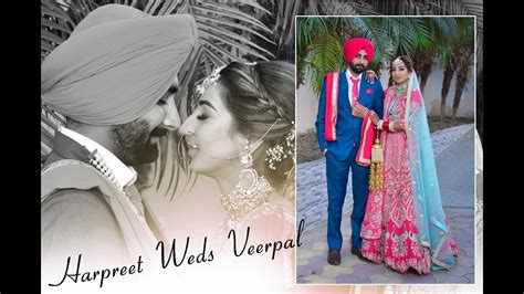 Best Wedding Highlight Of 2023 Harpreet Weds Veerpal Shiv Studio Is