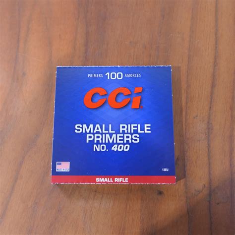 AMORCES SMALL RIFLE PRIMERS No 400 CCI