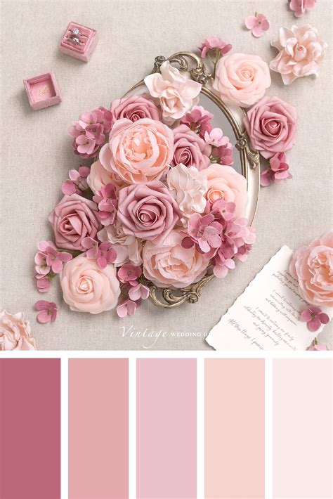 Dusty Rose Color Palette