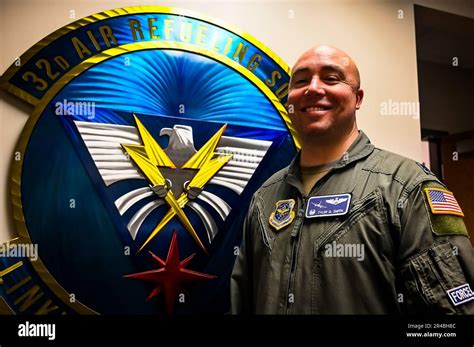 U S Air Force Lt Col Tyler Smith 32nd Air Refueling Squadron