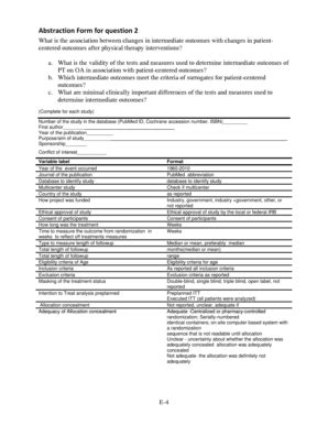 Fillable Online Ncbi Nlm Nih Abstraction Form For Question National